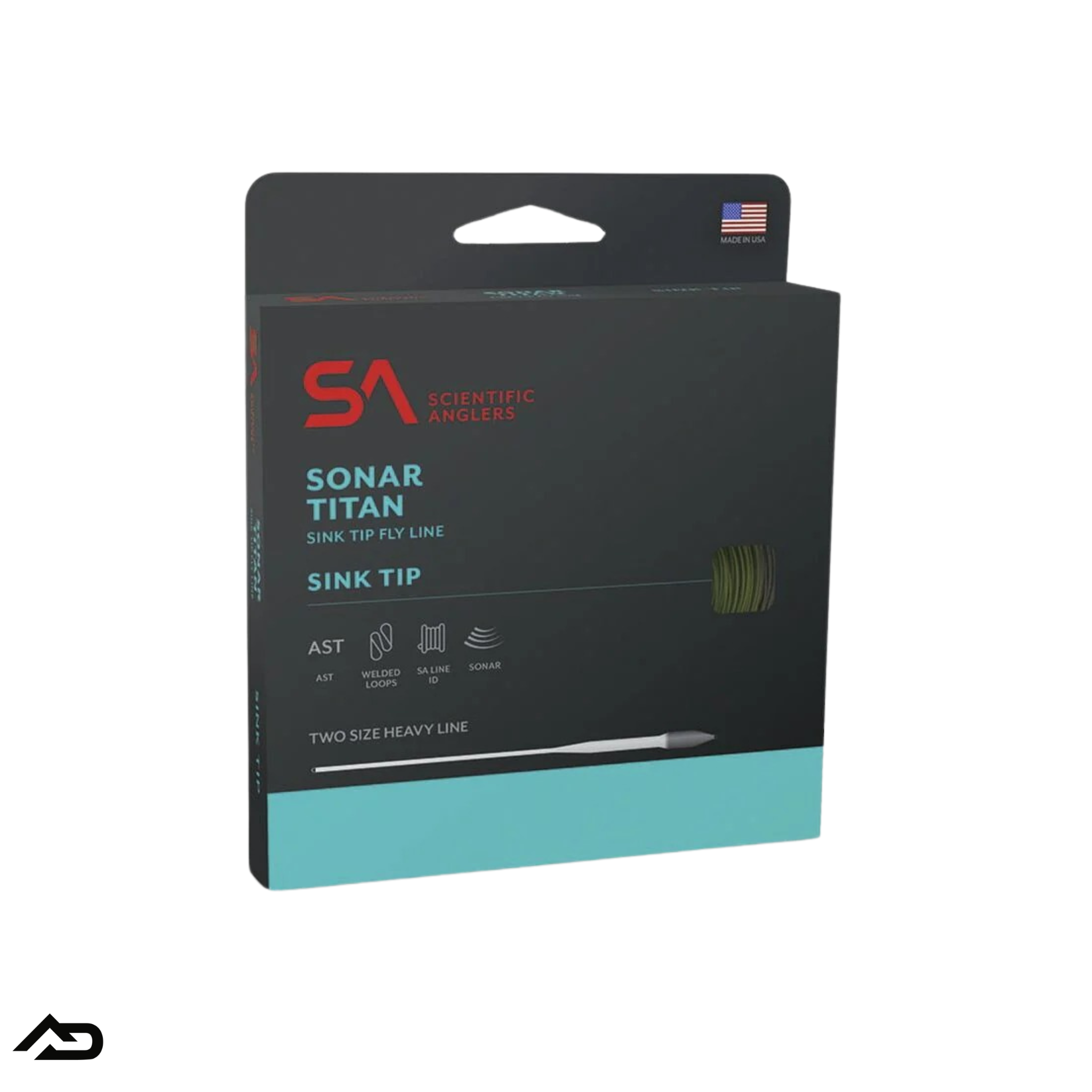 Scientific Anglers Sonar Titan Sink Tip Fly Line Float/Sink 6