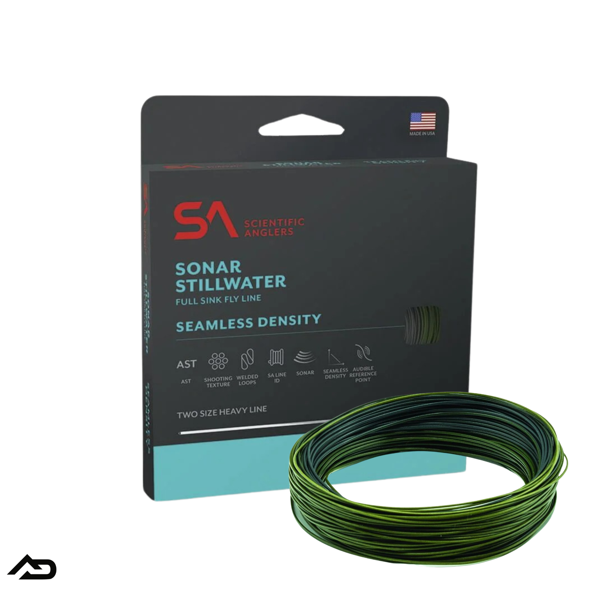Scientific Anglers Sonar Stillwater Seamless Density Full Sink Fly Line 35.5’ Head