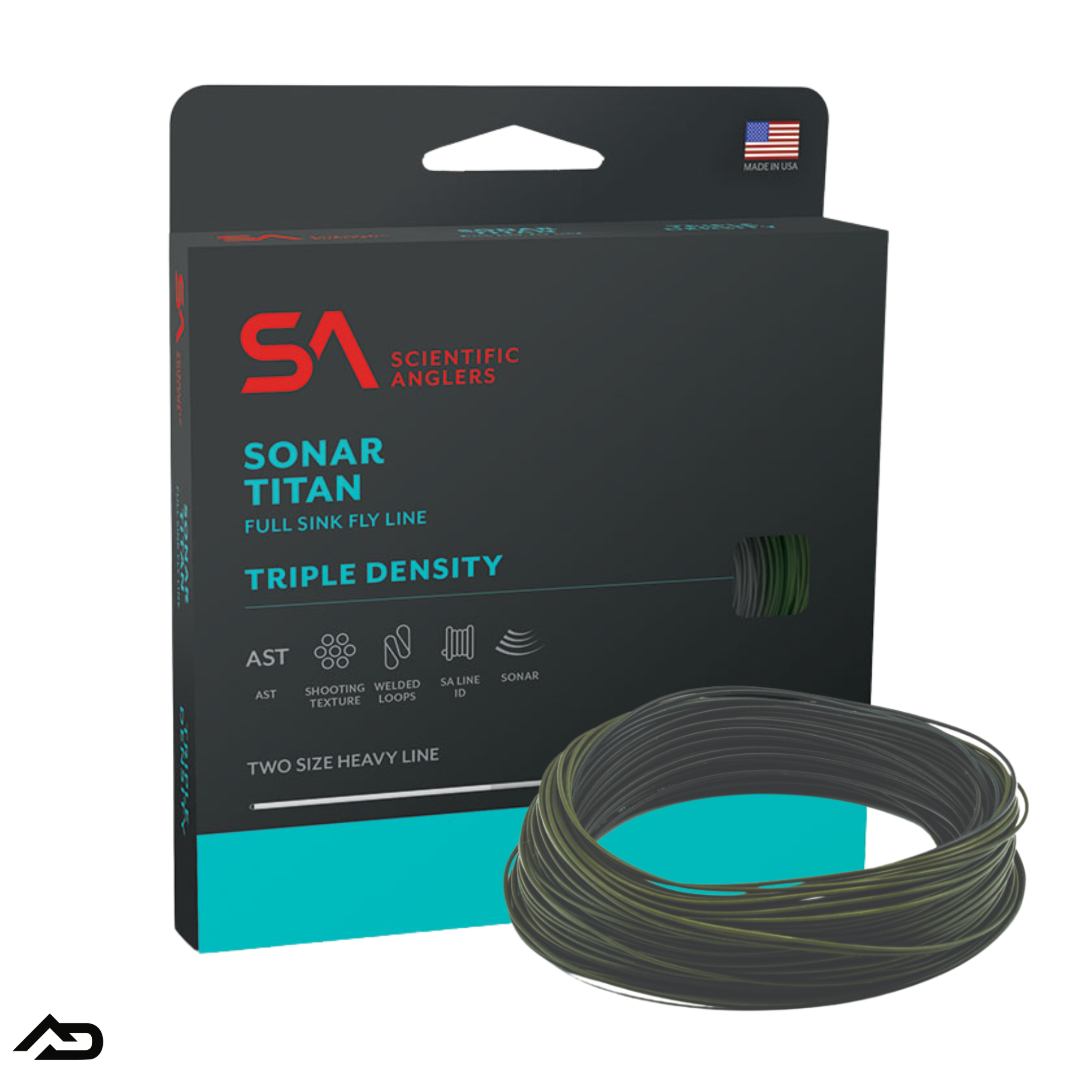 Scientific Anglers Sonar Titan Triple Density Full Sink Fly Line Int/S3/S5