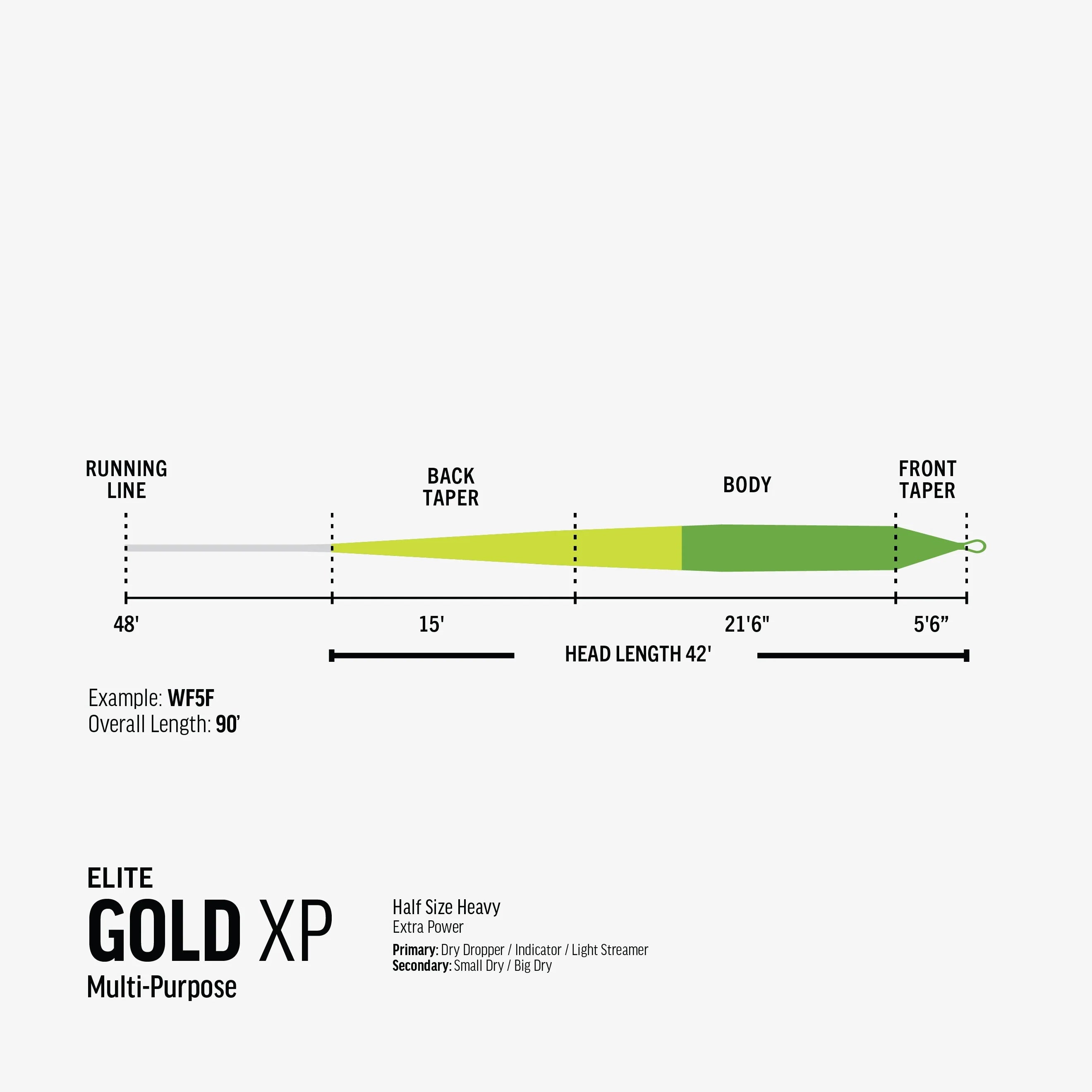 Rio Elite Gold XP Fly Lines